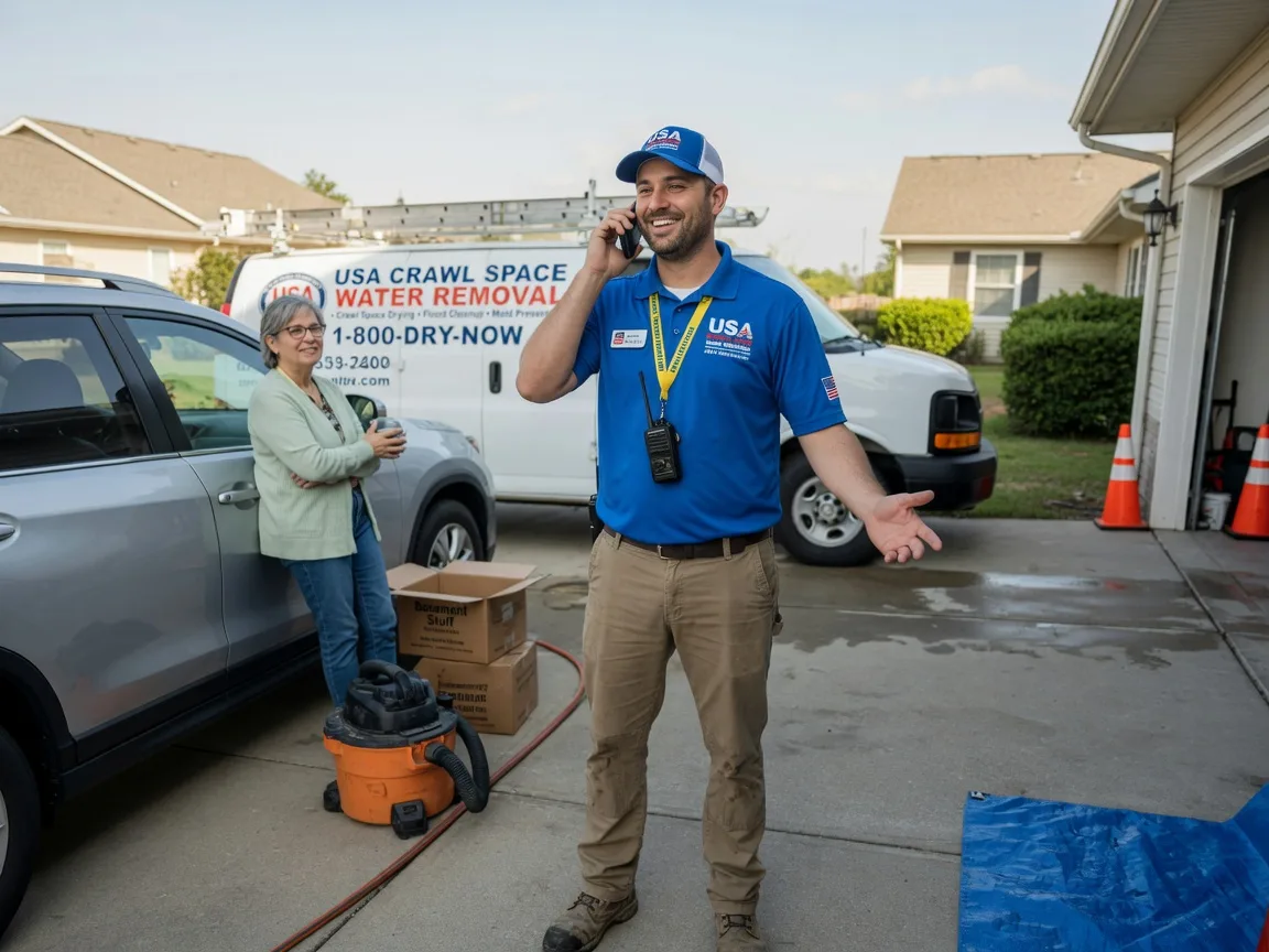 Crawl Space Water Removal Old Hickory, TN FAQs